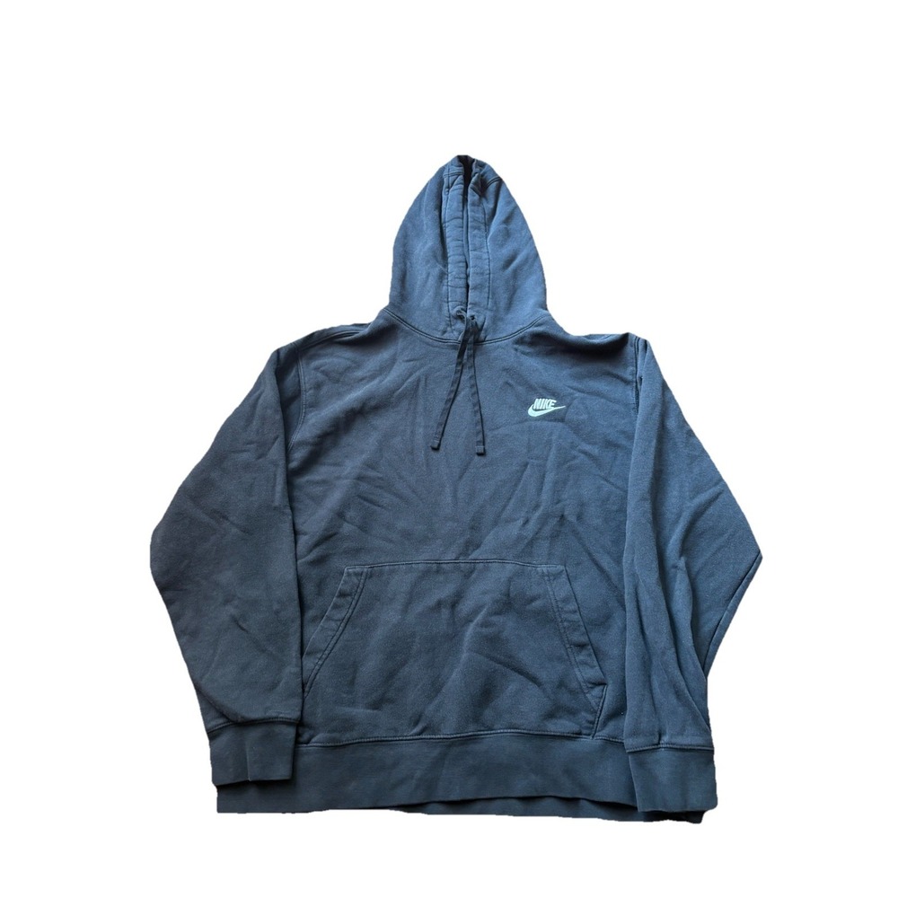 Nike Sportswear Men's Fleece Hoodie XL Black Sweatshirt